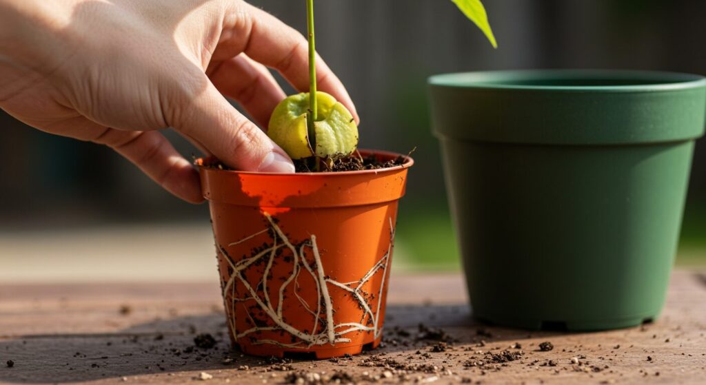 成長後に必要な植え替えの目安