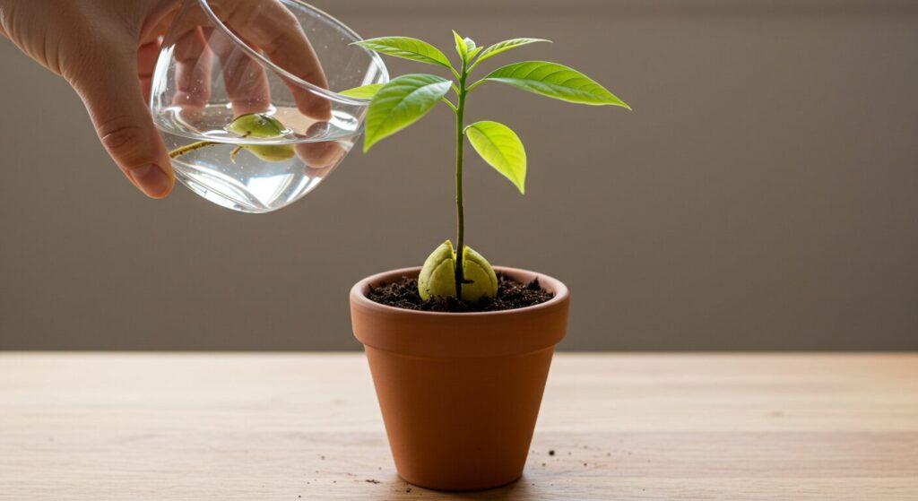 アボカドの観葉植物の室内での育て方と管理のコツ